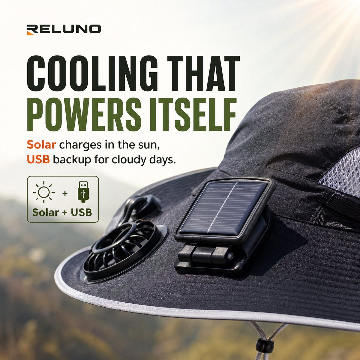 Cooling that powers itself