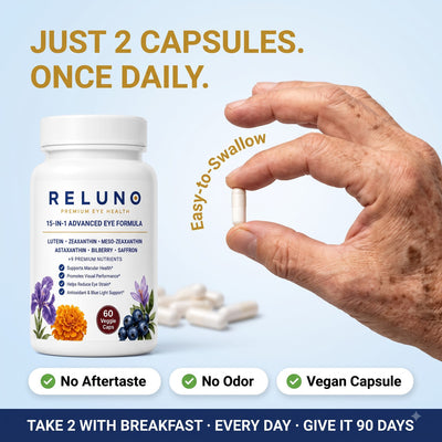 Reluno 15-in-1 Advanced Eye Formula BOGO