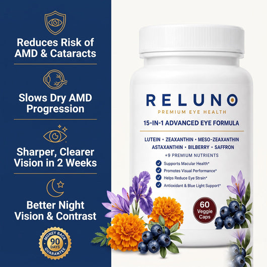 Reluno 15-in-1 Advanced Eye Formula BOGO