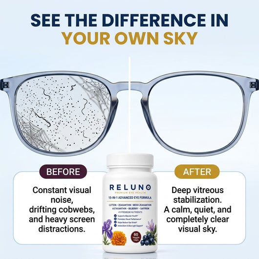 Reluno 15-in-1 Advanced Eye Floaters Formula