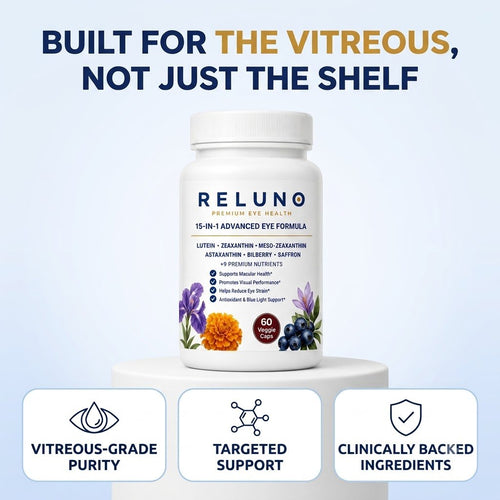 Reluno 15-in-1 Advanced Eye Floaters Formula