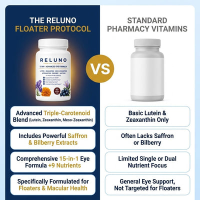 Reluno 15-in-1 Advanced Eye Floaters Formula