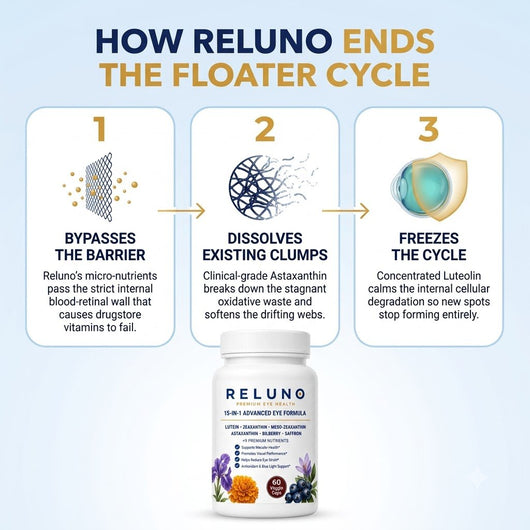 Reluno 15-in-1 Advanced Eye Floaters Formula