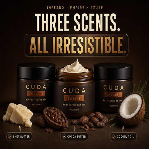 Cuda Body Butter Cologne for Men
