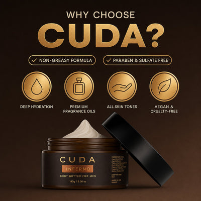 Cuda Body Butter Cologne for Men
