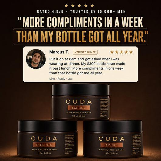 Cuda Body Butter Cologne for Men
