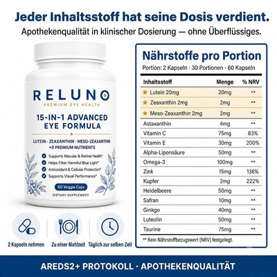 Reluno 15-in-1 Augenkomplex
