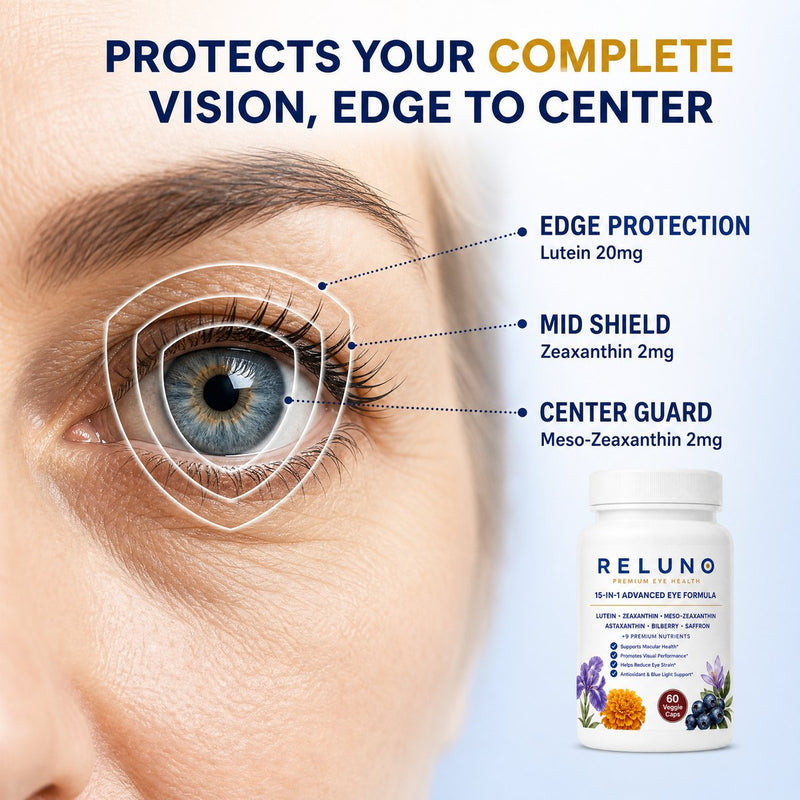 Reluno 15-in-1 Advanced Eye Formula